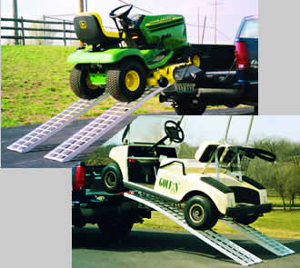 ATV Ramps, Tri-fold Ramps, trifold ramps, Mower and Golf Cart Ramp